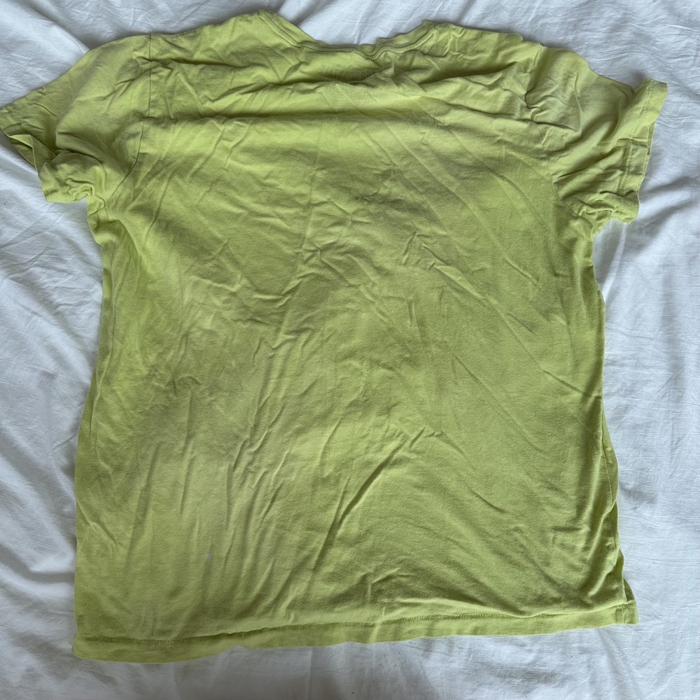 AEROPOSTALE MENS SHORT SLEEVES T-SHIRT GREEN COTTON SIZE‎ XL